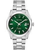 Bulova Surveyor 96B429 Stainless Steel Green Dial Automatic Men Watch