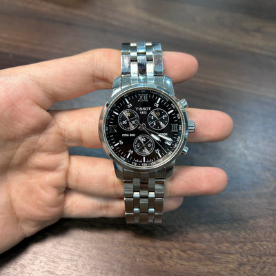 [Pre-Owned] Tissot PRC 200 Fencing Special Edition Quartz Chronograph Men Watch