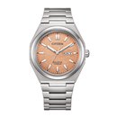 Citizen Zenshin AW0130-85Z Salmon Super Titanium Eco-Drive Men Watch