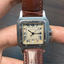 [Pre-Owned] Cartier Vintage Santos Galbee 987901 Quartz Unisex Watch