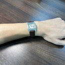 [Pre-Owned] Cartier Vintage Santos Galbee 987901 Quartz Unisex Watch