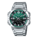 Casio Enticer AMW-870DA-3AV Analog-Digital Stainless Steel Men Watch