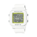 Casio Baby-G+Plus BGD-10K-7DR White Resin Green Dial Women Watch 