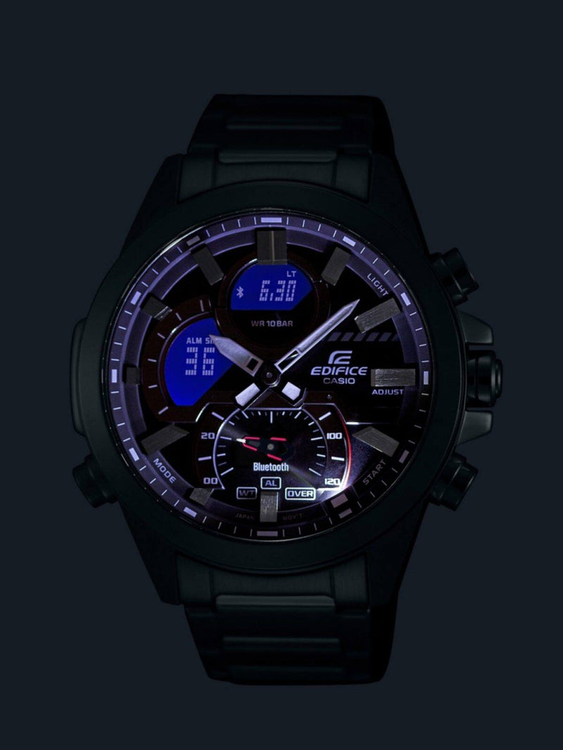 Casio Edifice ECB-30D-1A Smartphone Link Black Men Watch Malaysia