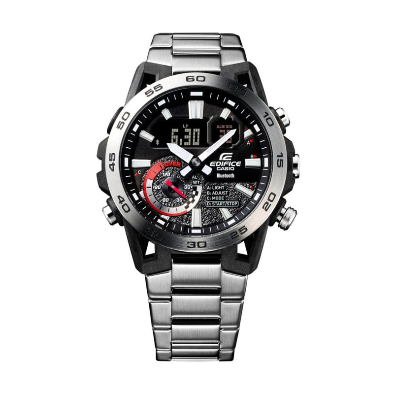 Casio Edifice ECB-40D-1A Sospensione Stainless Steel Men Watch