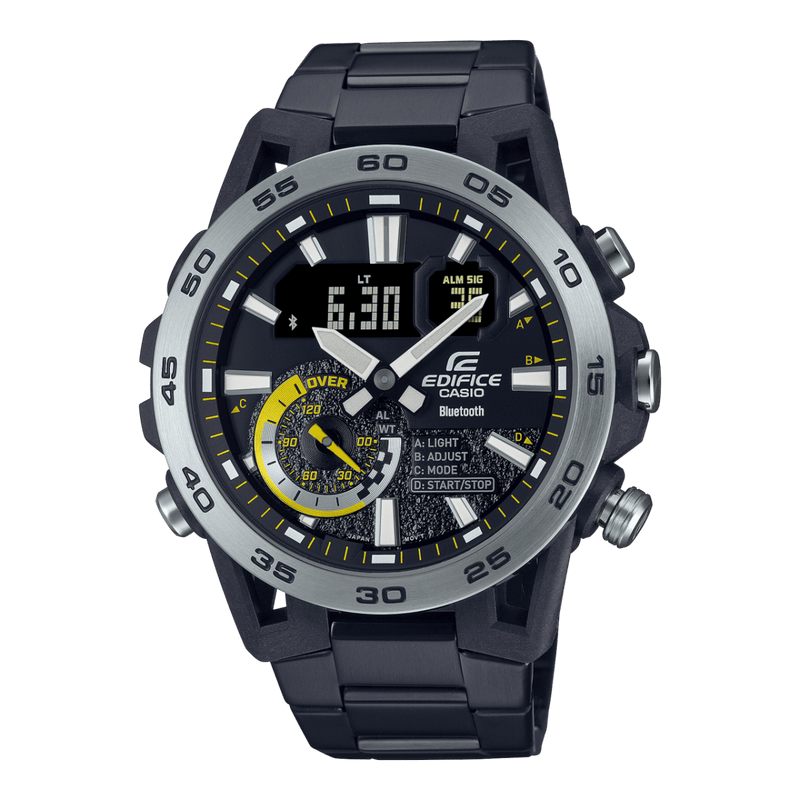 Casio Edifice ECB-40DC-1A Sospensione Black Steel Men Watch Malaysia