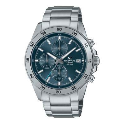 Casio Edifice EFR-526D-2AV Blue Steel Quartz Chronograph Men Watch