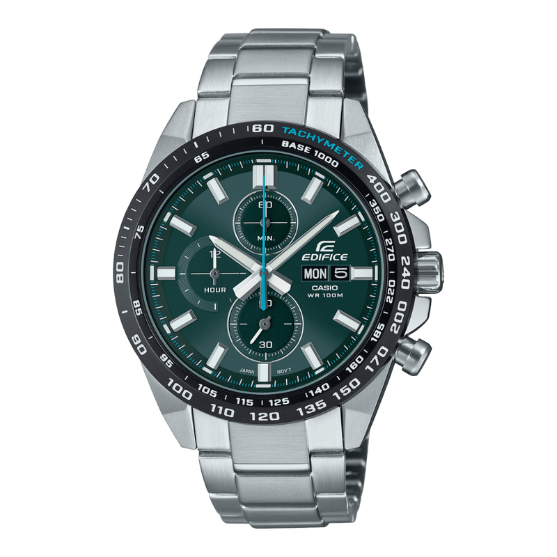 Casio Edifice EFR-574DB-3AV Chronograph Green Steel Men Watch Malaysia