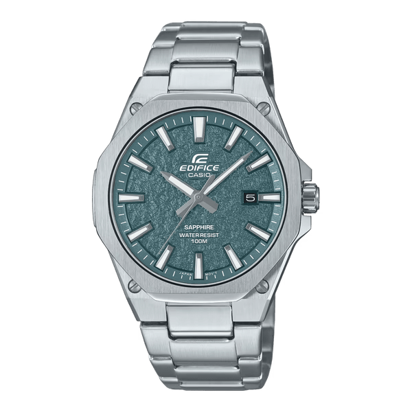 Casio Edifice EFR-S108DE-3AV Sapphire Crystal Stainless Steel Green Men Watch