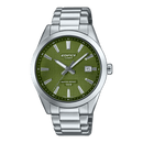 Casio Edifice EFV-160D-3A Green Dial Stainless Steel Men Watch