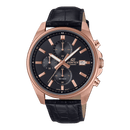 Casio Edifice EFV-610ECL-1A Chronograph Black Leather Men Watch