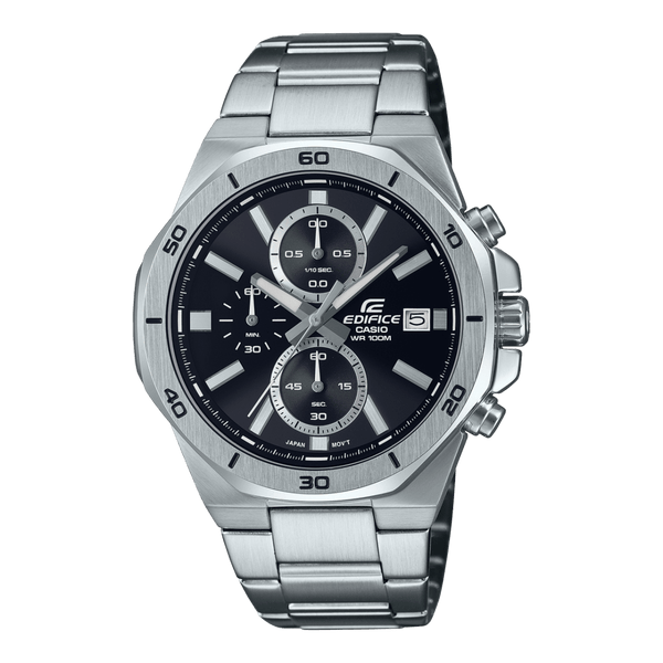 Casio Edifice Sport Chronograph EFV-640D-1A Stainless Steel Men Watch 