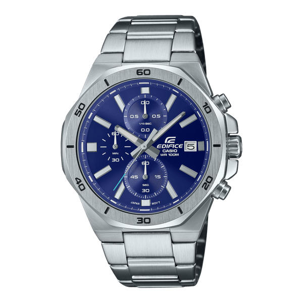 Casio Edifice Sport Chronograph EFV-640D-2A Stainless Steel Men Watch 