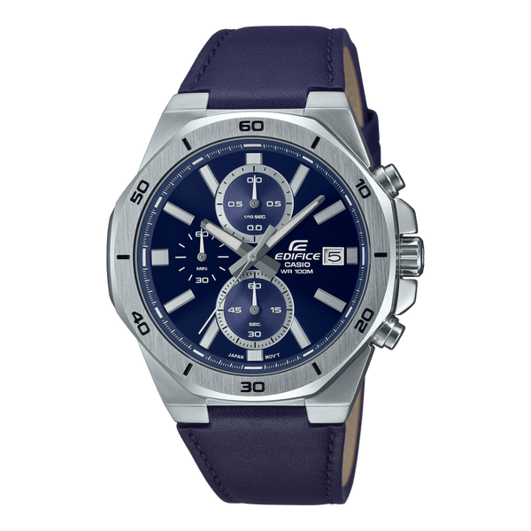 Casio Edifice Standard Chronograph EFV-640L-2A Stainless Steel Watch 