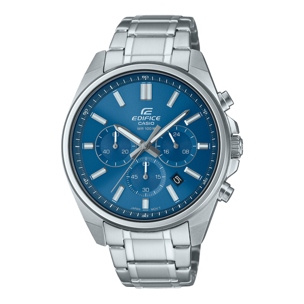 Casio Edifice Standard Chronograph EFV-650D-2A Stainless Steel Watch 
