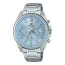 Casio Edifice EFV-650D-2BV Chronograph Light Blue Dial Steel Men Watch