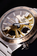 Casio Edifice EFV-C110D-5AV Brown Dial Steel Analog-Digital Men Watch