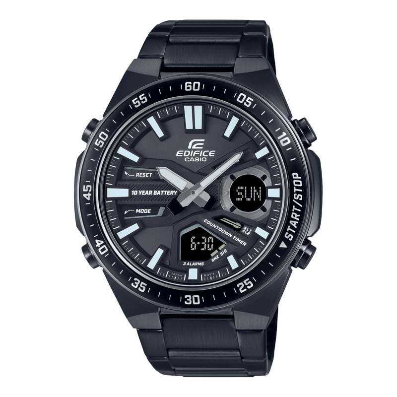 Casio Edifice Analog-Digital EFV-C110DC-1A Stainless Steel Men Watch