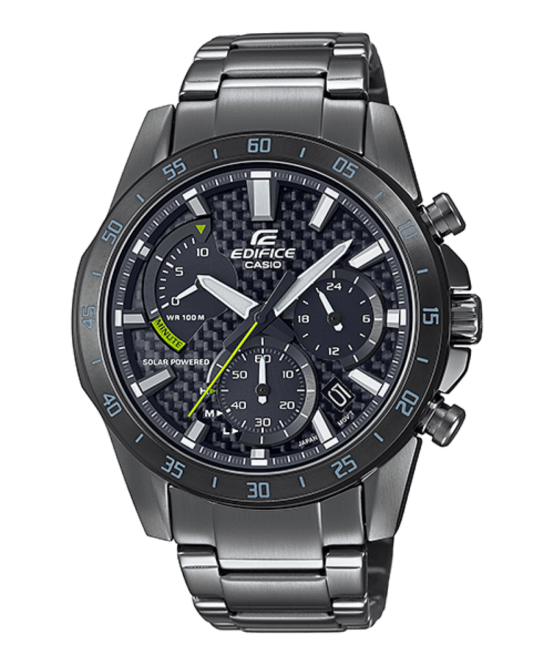 Casio Edifice Chronograph EQS-930DC-1A Carbon Fiber Men Watch 