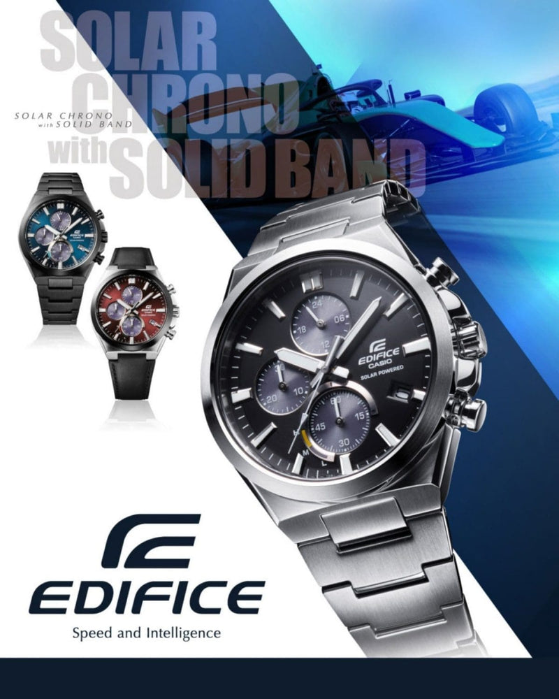 Casio Edifice Chronograph EQS-950D-1A Stainless Steel Men Watch 
