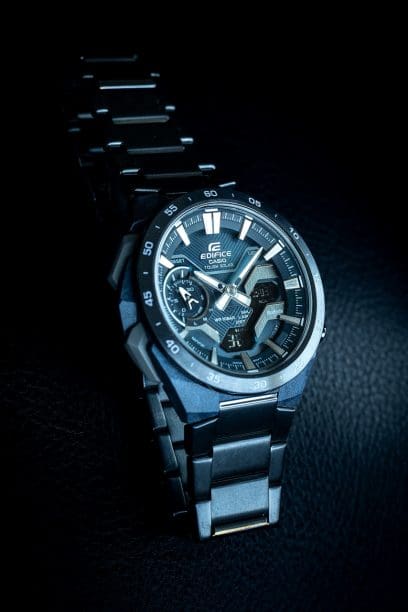 Casio Edifice Windflow ECB-2200CB-2A Steel Cool Blue Edition Men Watch