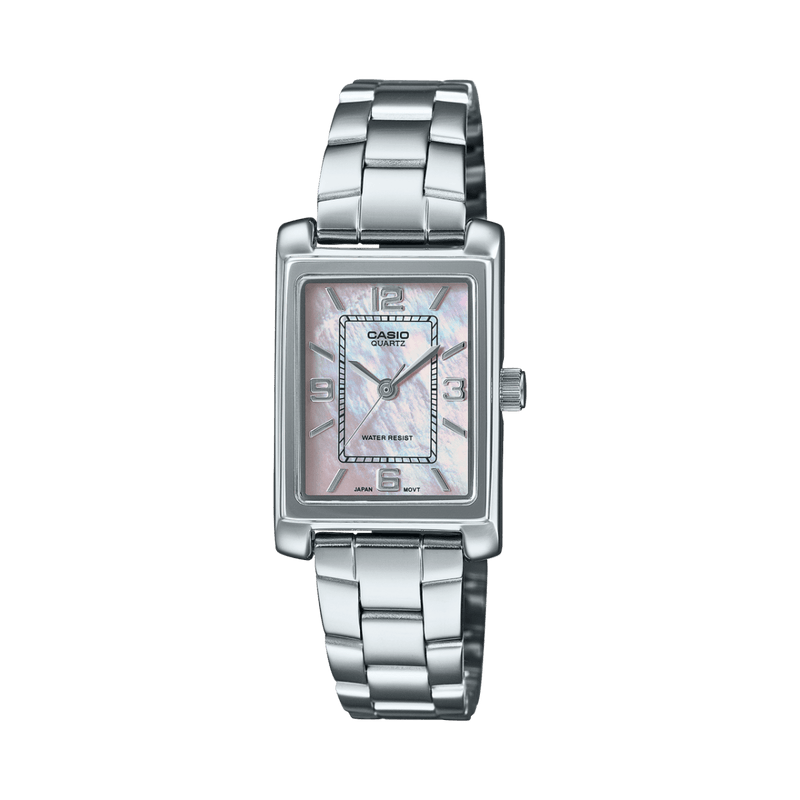 Casio Enticer LTP-1234DS-4A Mother Of Pearl Steel Women Watch Malaysia