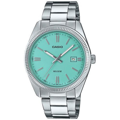 Casio Enticer MTP-1302PD-2A2V Turquoise Blue Men Watch