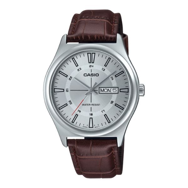 Casio Enticer MTP-V006L-7C Brown Leather Men Watch