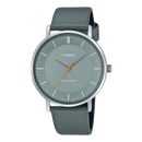 Casio Enticer MTP-VT04L-8E Green Dial Leather Strap Men Watch Malaysia