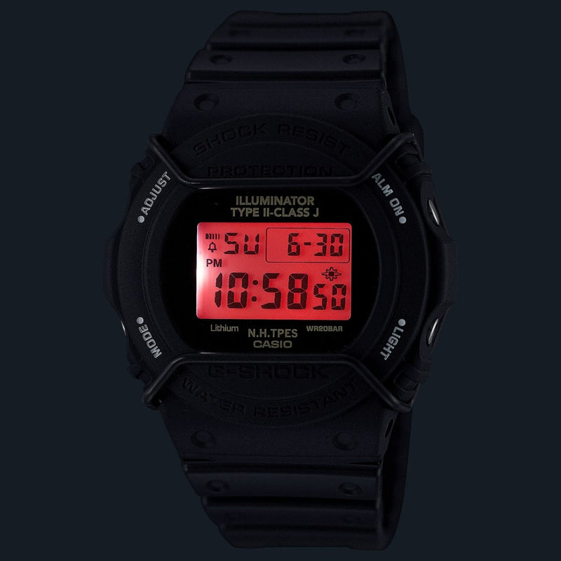 Casio G-Shock DW-5700NH-1D N. Hollywood Black Resin Strap Men Watch