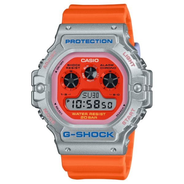 Casio G-Shock DW-5900EU-8A4 Orange Digital Unisex Watch