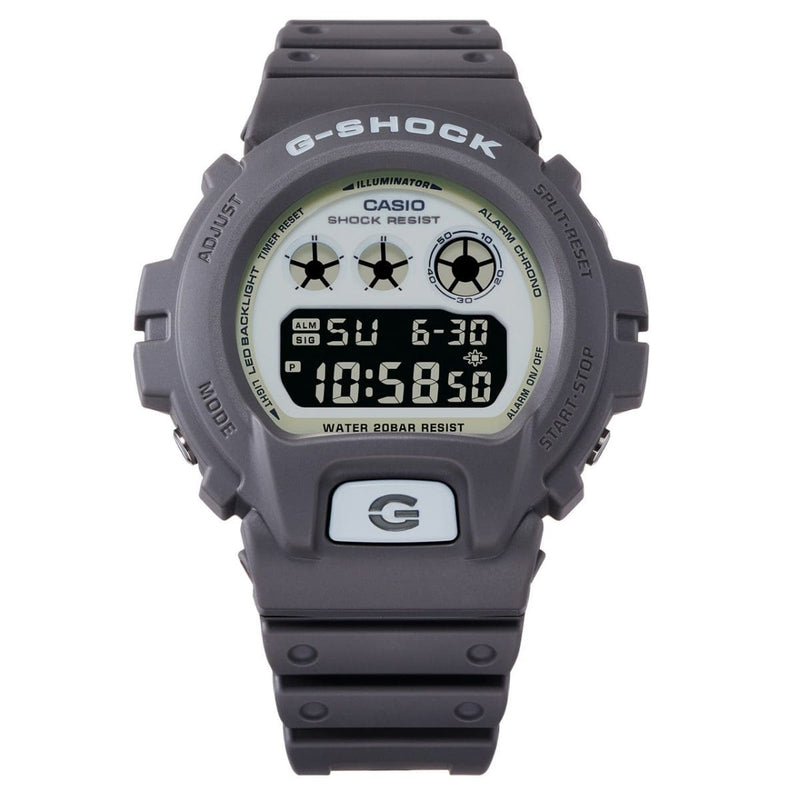 Casio G-Shock DW-6900HD-8D Green Luminous Dial Resin Strap Men Watch