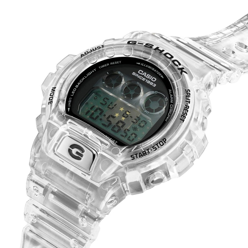 Casio G-Shock DW-6940RX-7D 40th anniversary Clear Remix Men Watch 