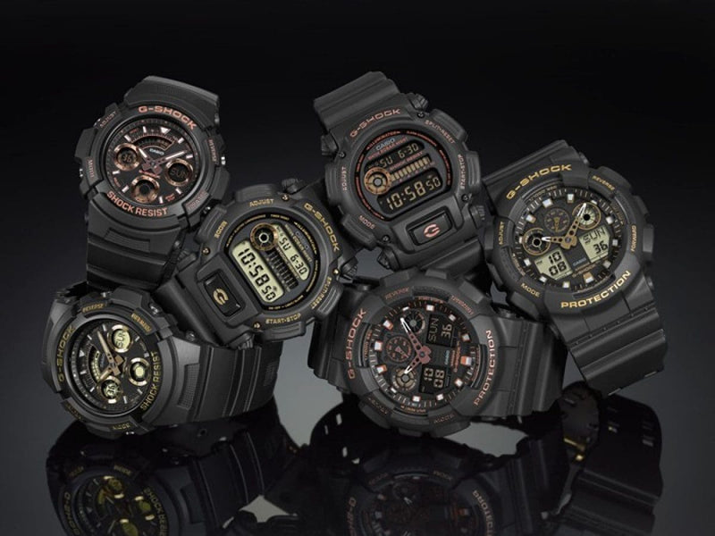Casio G-Shock DW-9052GBX-1A4 Black Resin Black Dial Digital Men Watch