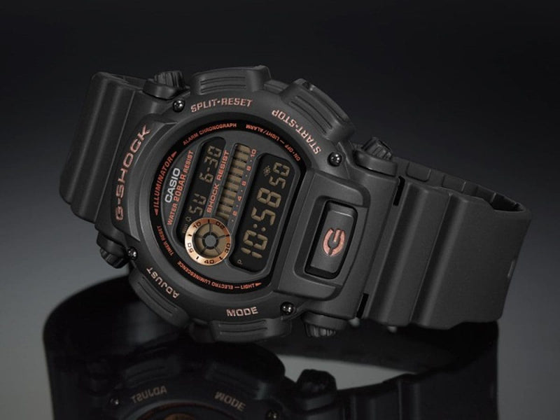 Casio G-Shock DW-9052GBX-1A4 Black Resin Black Dial Digital Men Watch