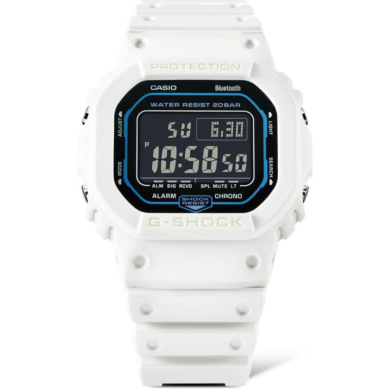 Casio G-Shock DW-B5600SF-7D White Resin Strap Square Men Watch 