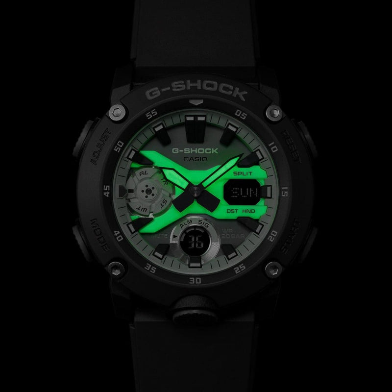 Casio G-Shock GM-2100SS-1A Luminous Analog-Digital Resin Men Watch