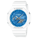 Casio G-Shock GA-2100WS-7A Analog-Digital White Resin Strap Men Watch 