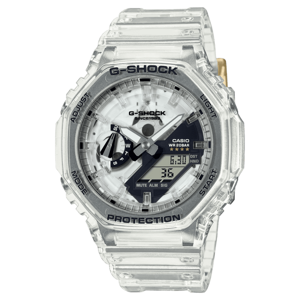 Casio G-Shock GA-2140RX-7A Analog-Digital Transparent Resin Men Watch 