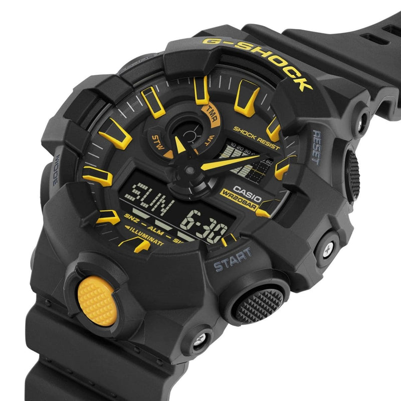 Casio G-Shock GA-700CY-1A Yellow Analog-Digital Men Watch