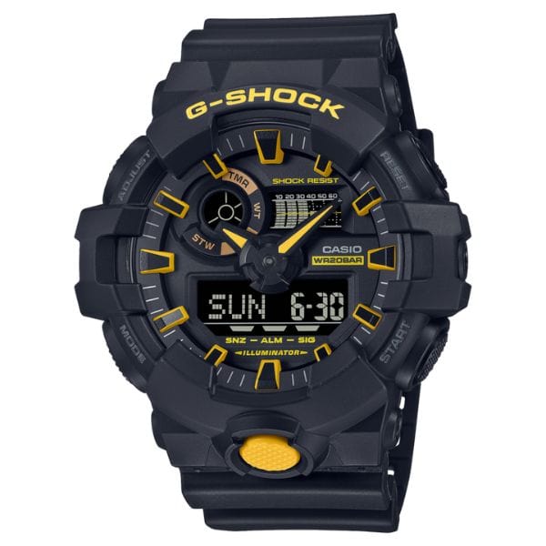 Casio G-Shock GA-700CY-1A Yellow Analog-Digital Men Watch