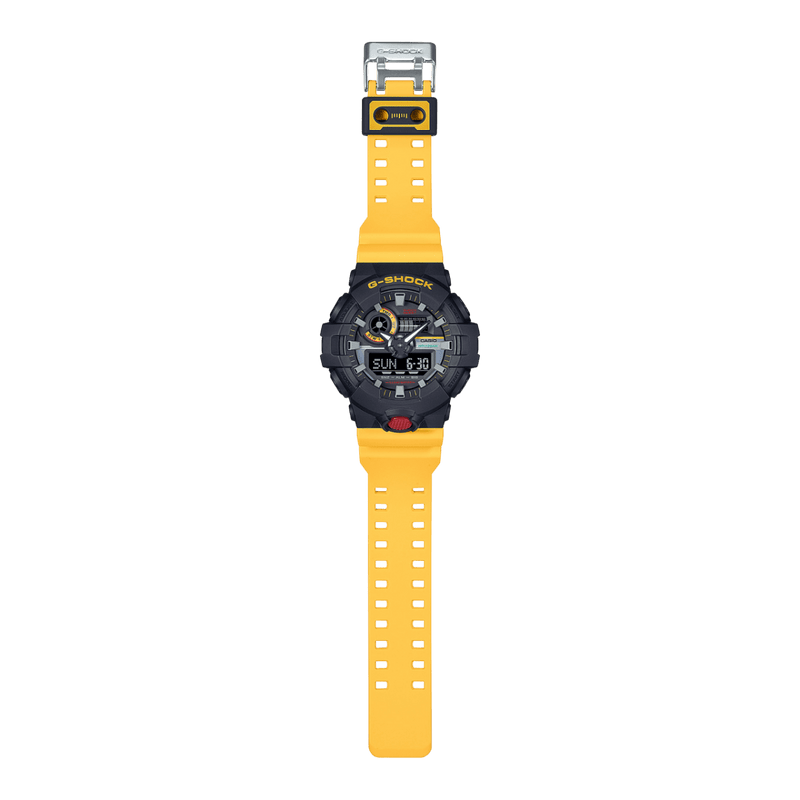 Casio G-Shock GA-700MT-1A9 Yellow Analog-Digital Men Watch