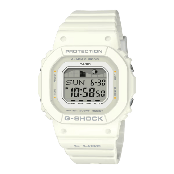 Casio G-Shock GLX-S5600-7D Water Resistant All White Women Watch