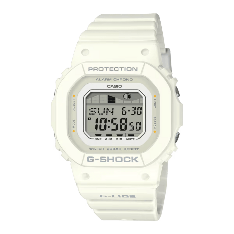Casio G-Shock GLX-S5600-7D Water Resistant All White Women Watch