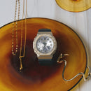 Casio G-Shock GM-S2100BC-1A Black Resin Silver Dial Women Watch