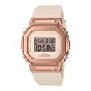 Casio G-Shock GM-S5600UPG-4DR Pink Resin Rose Gold Bezel Women Watch