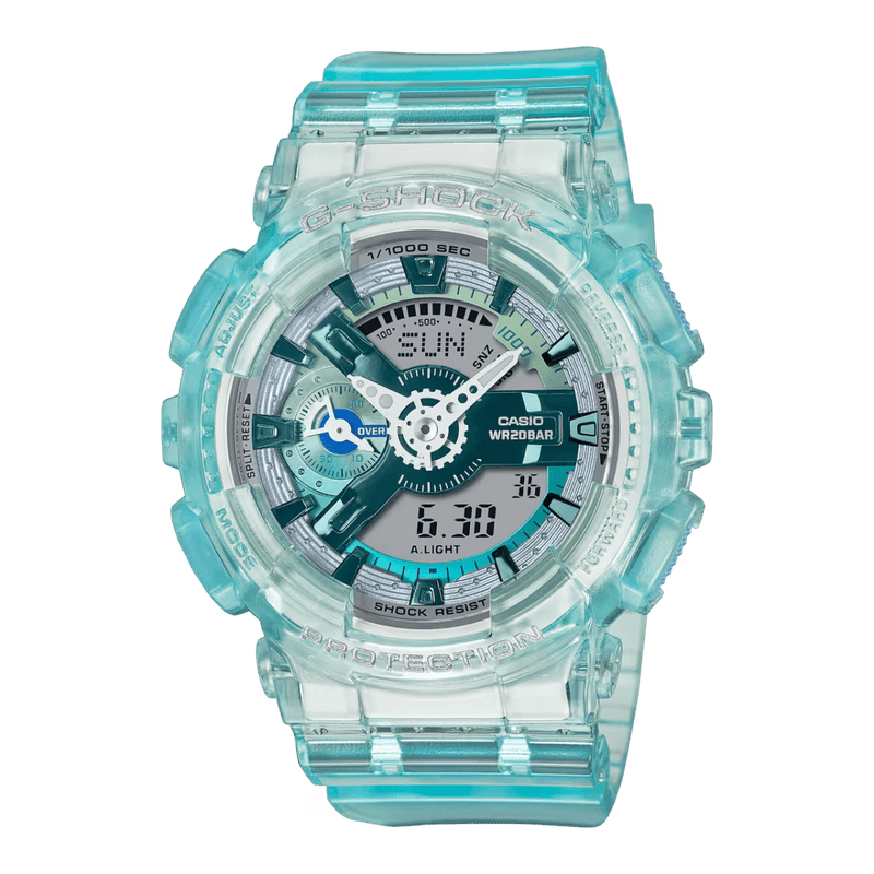 Casio G-Shock GMA-S110VW-2A Transparent Water Resistant Women Watch