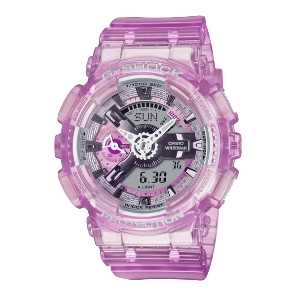 Casio G-Shock GMA-S110VW-4A Transparent Water Resistant Women Watch
