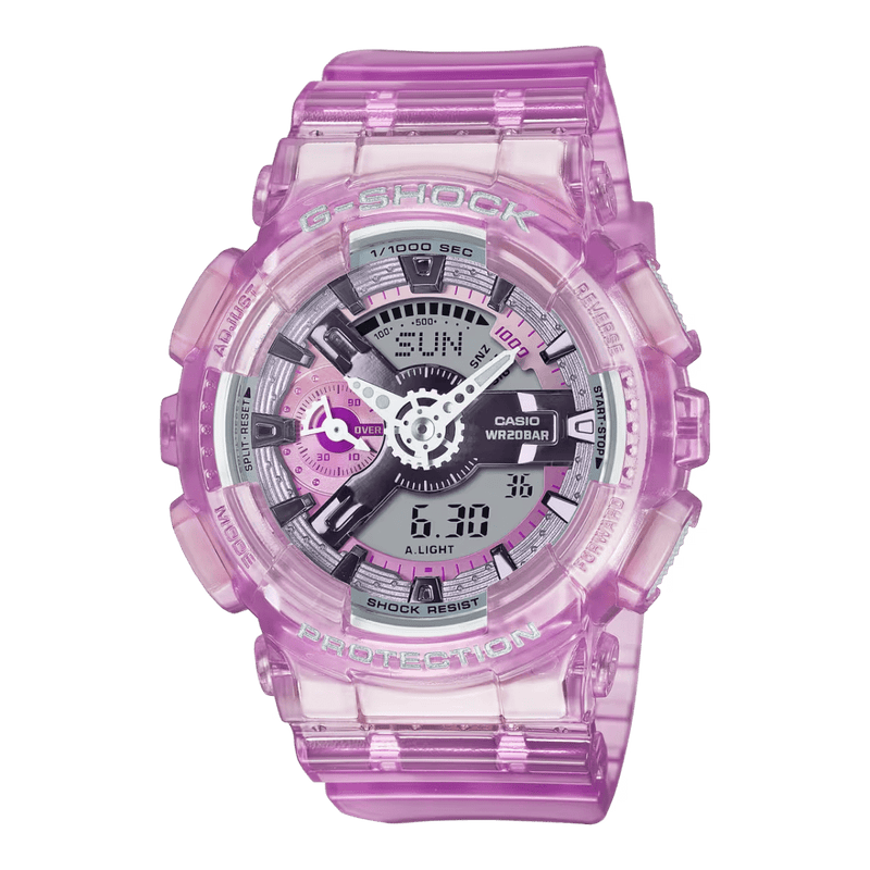 Casio G-Shock GMA-S110VW-4A Transparent Water Resistant Women Watch