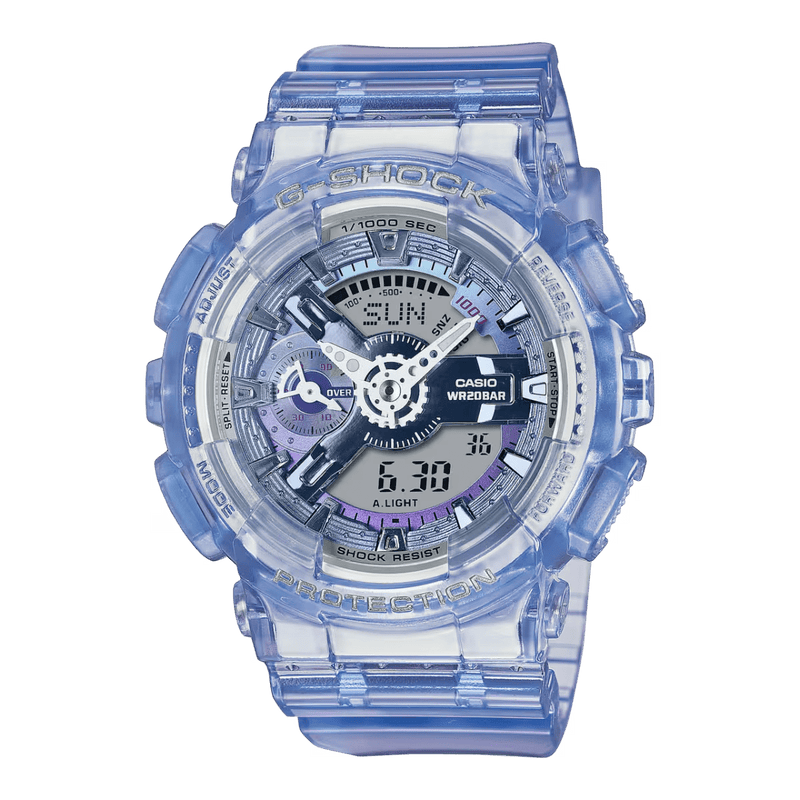 Casio G-Shock GMA-S110VW-4A Transparent Water Resistant Women Watch